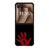 Blood Hand Motorola Moto RAZR Plus 2025 Case OV9318