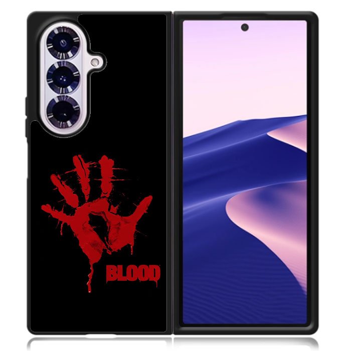 Blood Hand Samsung Galaxy Z Fold 7 Case OV9318