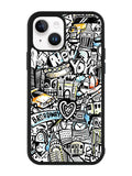 Doodle New York iPhone 14 Case QC9338