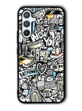 Doodle New York Samsung Galaxy A14 5G Case QC9338