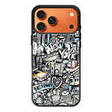 Doodle New York iPhone 17 Pro Max Case QC9338