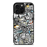 Doodle New York iPhone 16 Pro Max Case OV9338