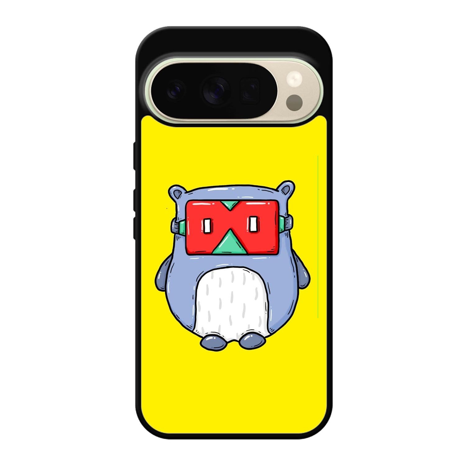 Red Mask Yellow Google Pixel 10 Pro XL Case OV9394