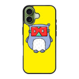 Red Mask Yellow iPhone 17 Case OV9394
