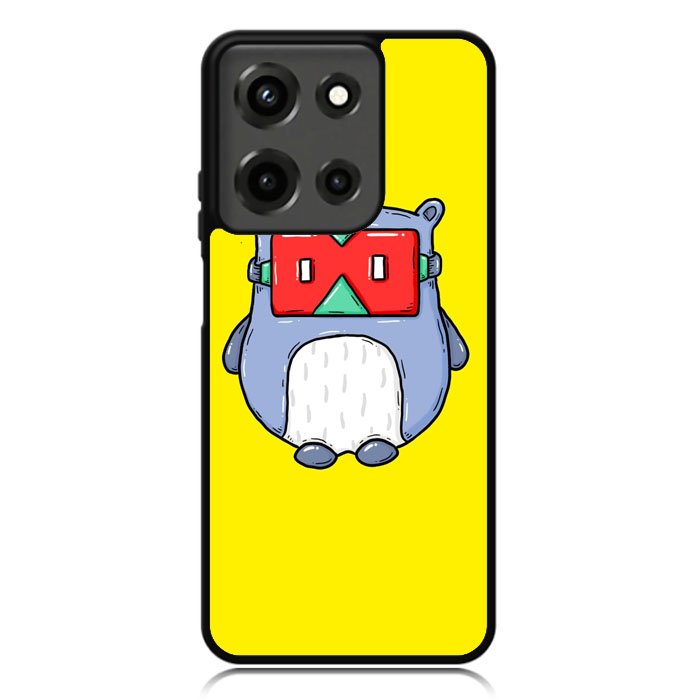 Red Mask Yellow Motorola Moto G 5G 2025 Case OV9394