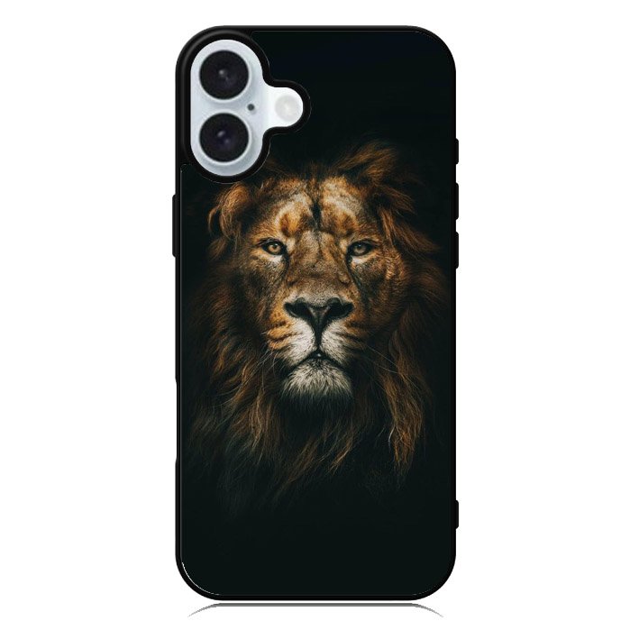 Lion Gold iPhone 16 Plus Case QC9365