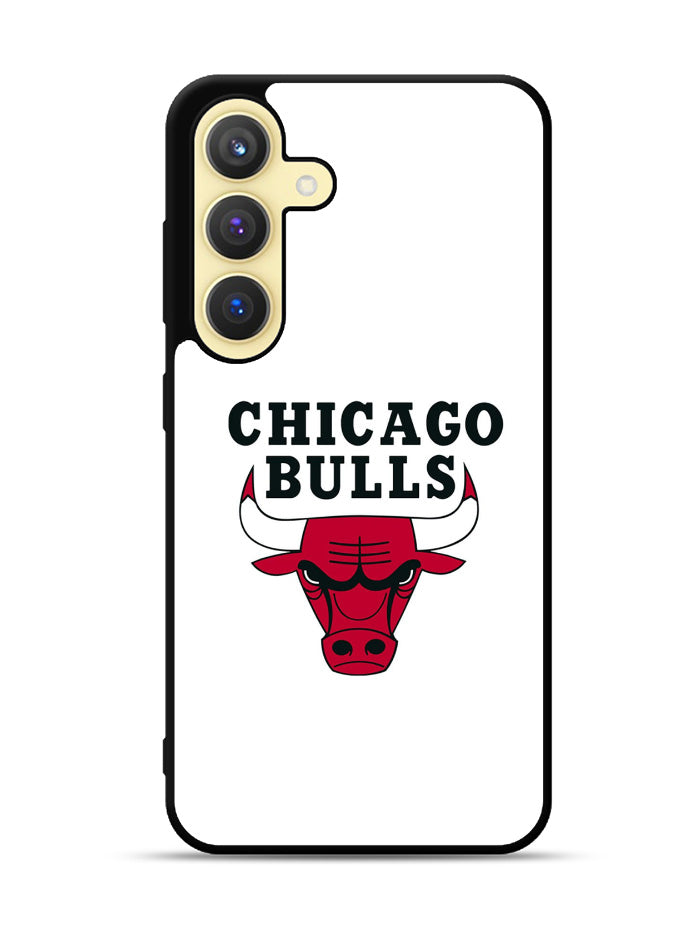 Chicago Bulls White Samsung Galaxy S24 Plus 5G , Samsung Galaxy S24+ 5G Case OV9324