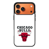 Chicago Bulls White iPhone 17 Pro Max Case QC9324