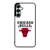 Chicago Bulls White Samsung Galaxy A16 Case OV9324