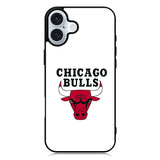 Chicago Bulls White iPhone 16 Plus Case QC9324