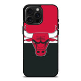 Chicago Bulls Logo iPhone 16 Pro Case OV9322