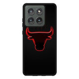 Chicago Logo Strips Motorola Moto Edge 2025 Case QC9325