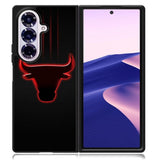Chicago Logo Strips Samsung Galaxy Z Fold 7 Case OV9325