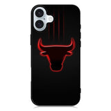 Chicago Logo Strips iPhone 16 Plus Case QC9325