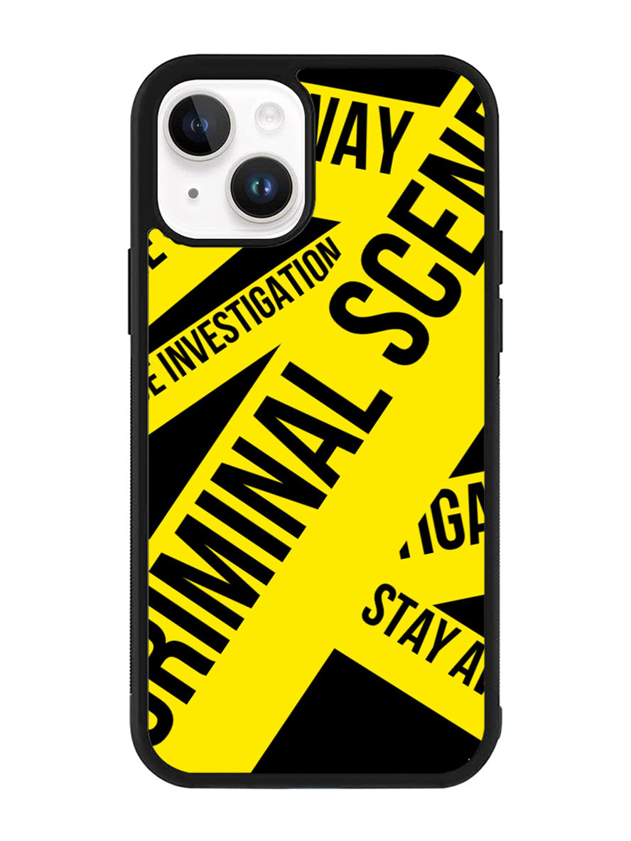 Criminal Scene iPhone 14 Case QC9329