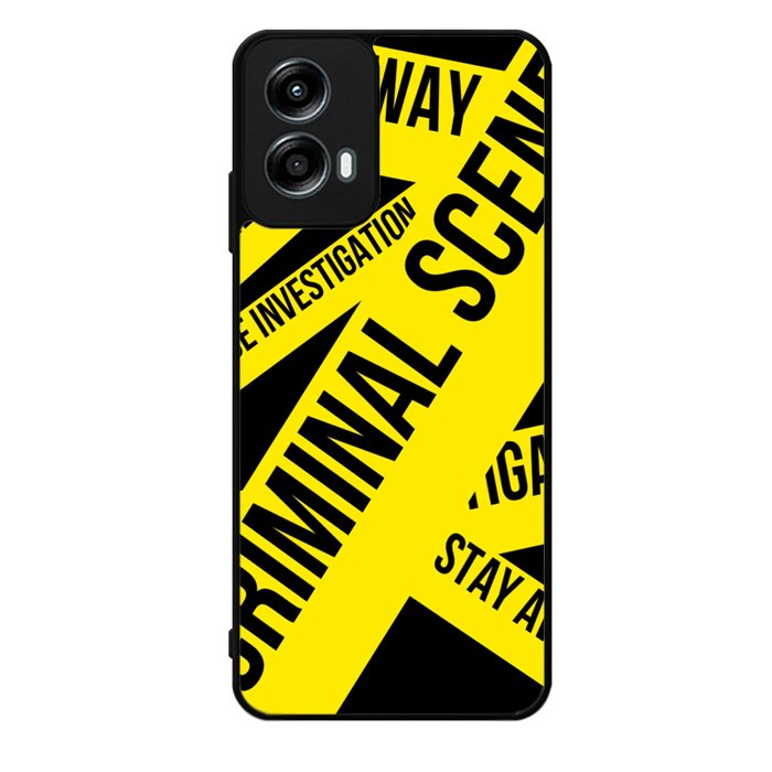 Criminal Scene Motorola Moto G Play 2024 Case OV9329
