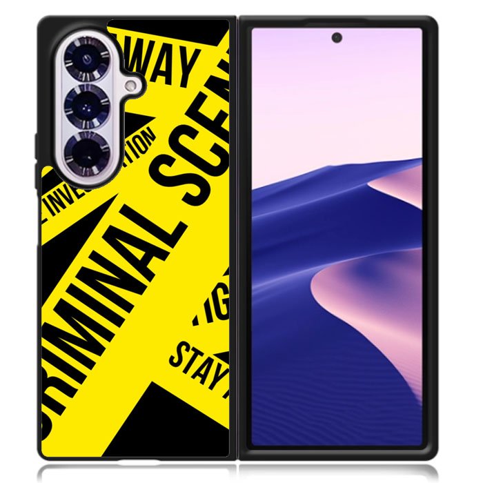 Criminal Scene Samsung Galaxy Z Fold 7 Case OV9329