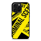 Criminal Scene iPhone 16 Pro Case OV9329