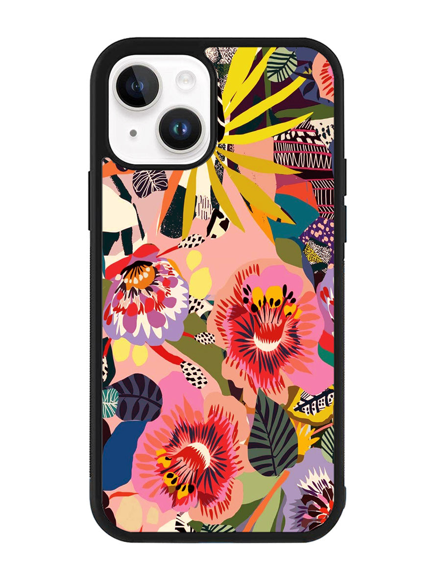 Floral Art iPhone 15 Case OV9345
