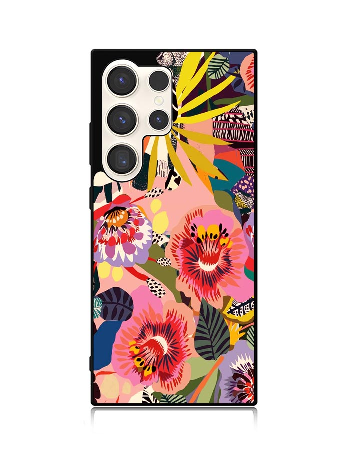 Floral Art Samsung Galaxy S23 Ultra 5G Case QC9345