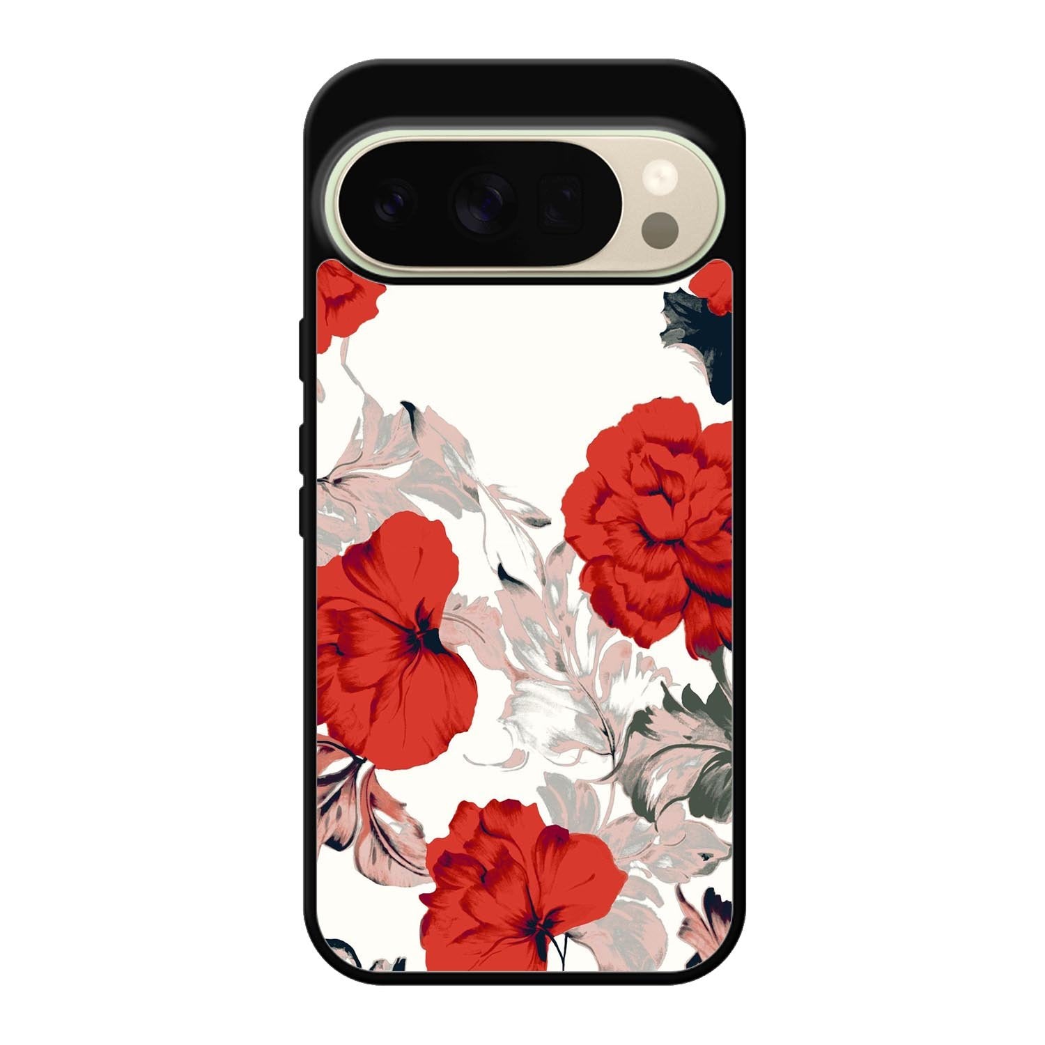 Big Red Peony Google Pixel 10 Pro Case OV9317
