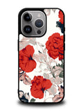 Big Red Peony iPhone 15 Pro Case OV9317