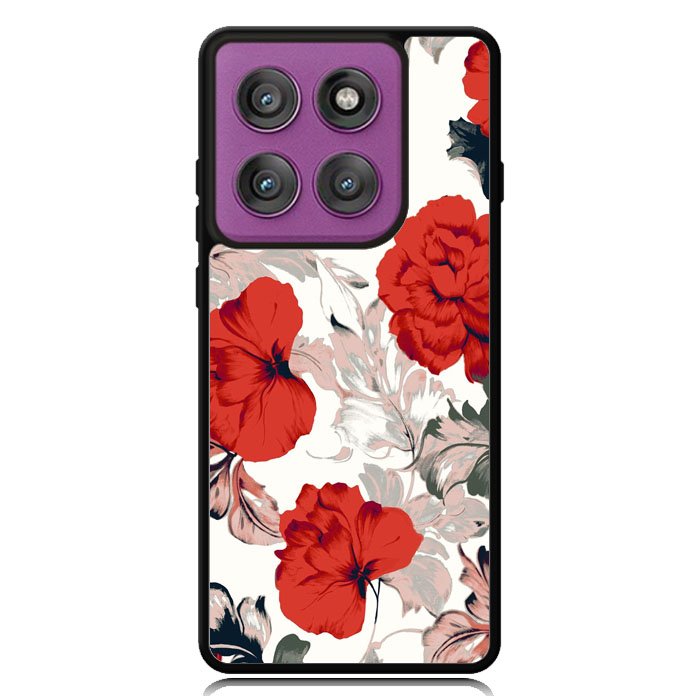 Big Red Peony Motorola Moto Edge 2025 | Moto Edge 60 Fusion | Moto Edge 60 Pro Case OV9317