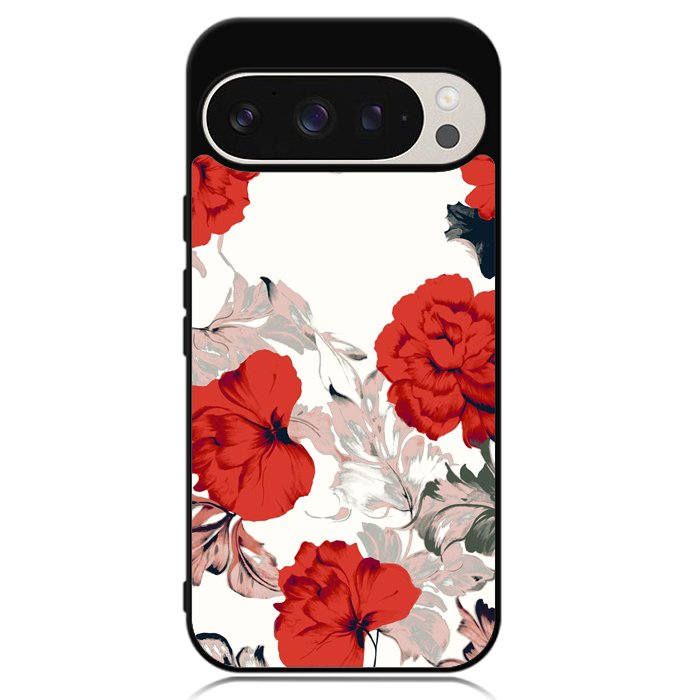 Big Red Peony Google Pixel 9 Pro XL Case OV9317