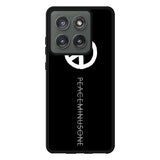 Peaceminusone Logo Motorola Moto Edge 2025 Case QC9389