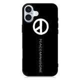Peaceminusone Logo iPhone 16 Plus Case QC9389