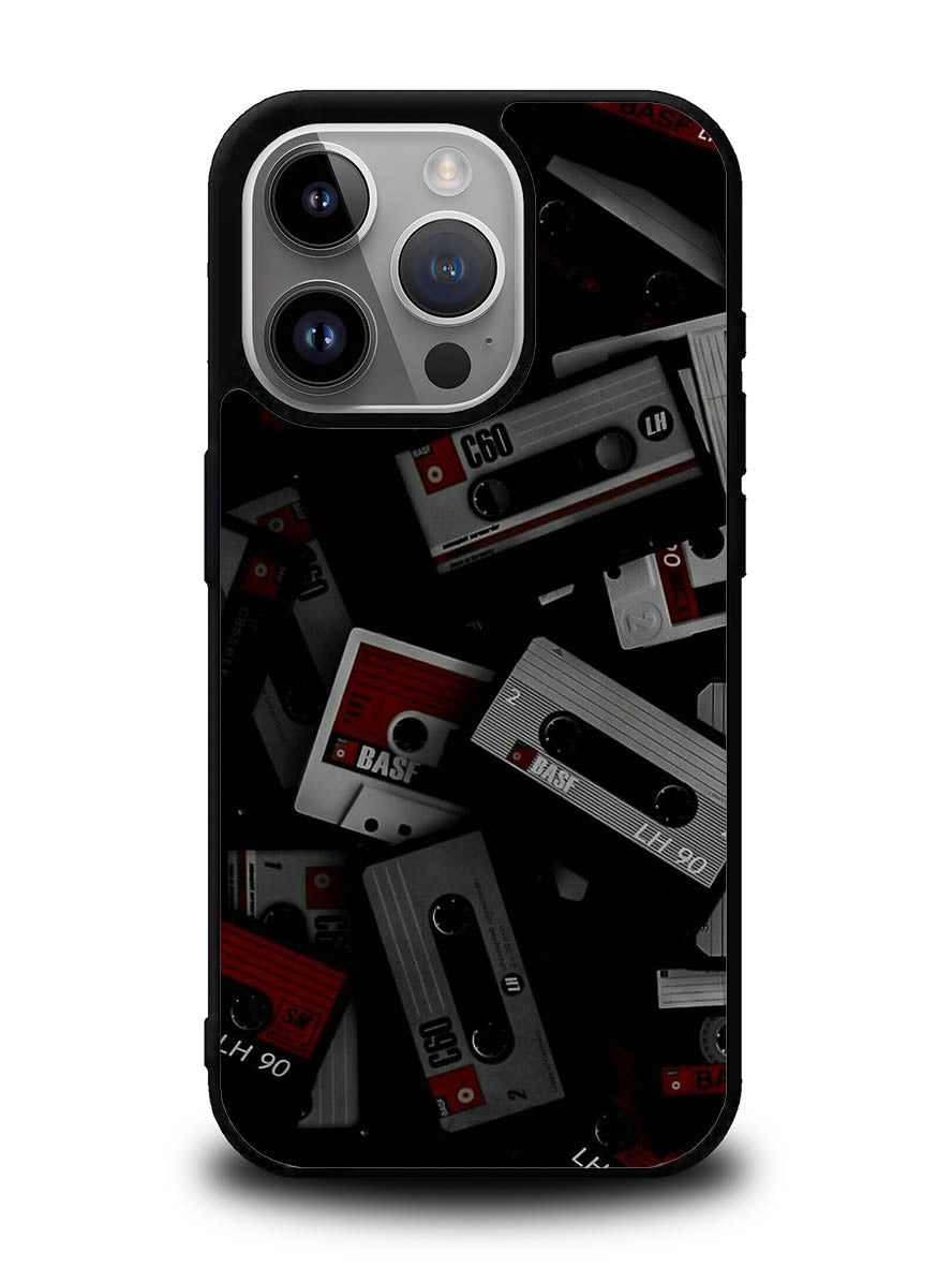 Retro Cassette Tape iPhone 15 Pro Max Case OV9395