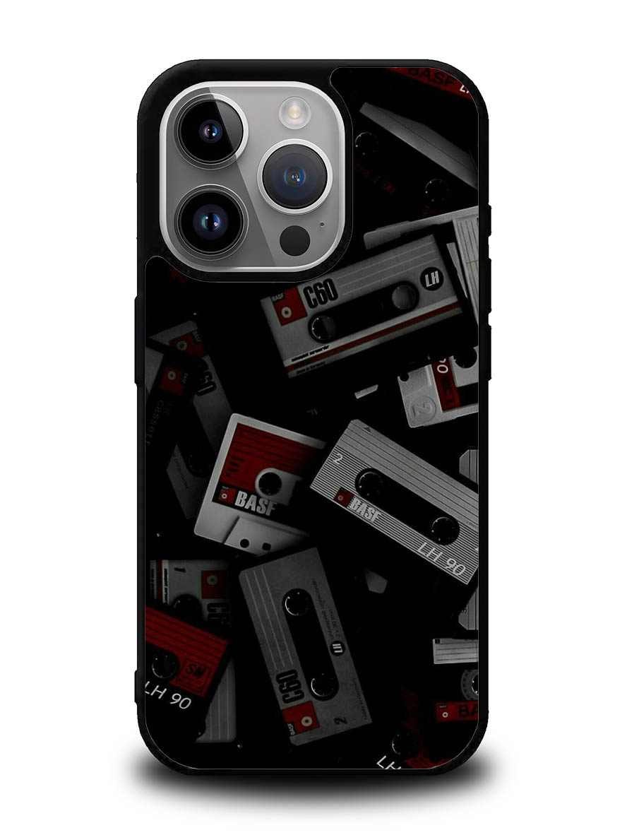 Retro Cassette Tape iPhone 15 Pro Case OV9395