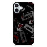 Retro Cassette Tape iPhone 16 Case QC9395