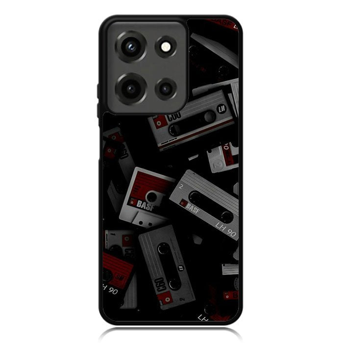 Retro Cassette Tape Motorola Moto G 5G 2025 Case OV9395