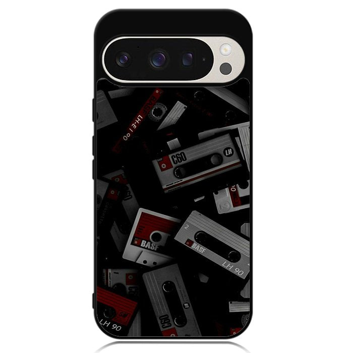 Retro Cassette Tape Google Pixel 9 Pro XL Case OV9395