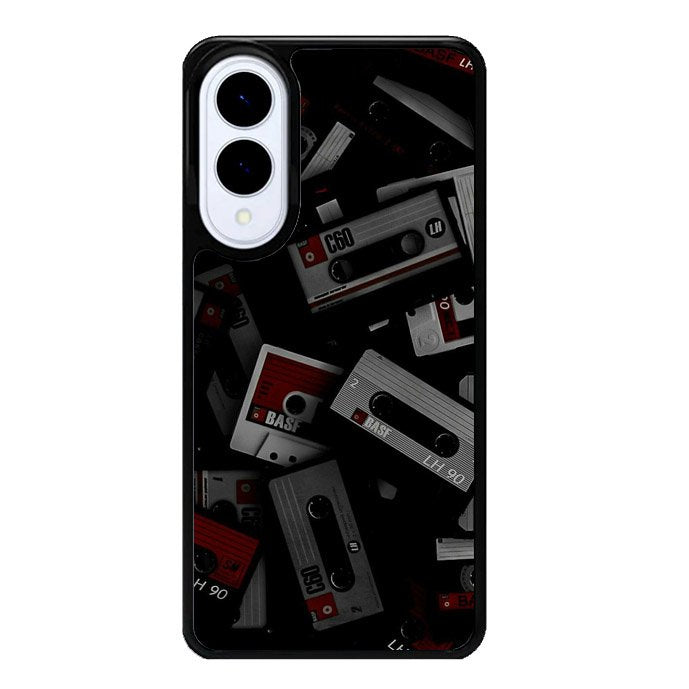 Retro Cassette Tape Samsung Galaxy S25 Edge 5G Case OV9395