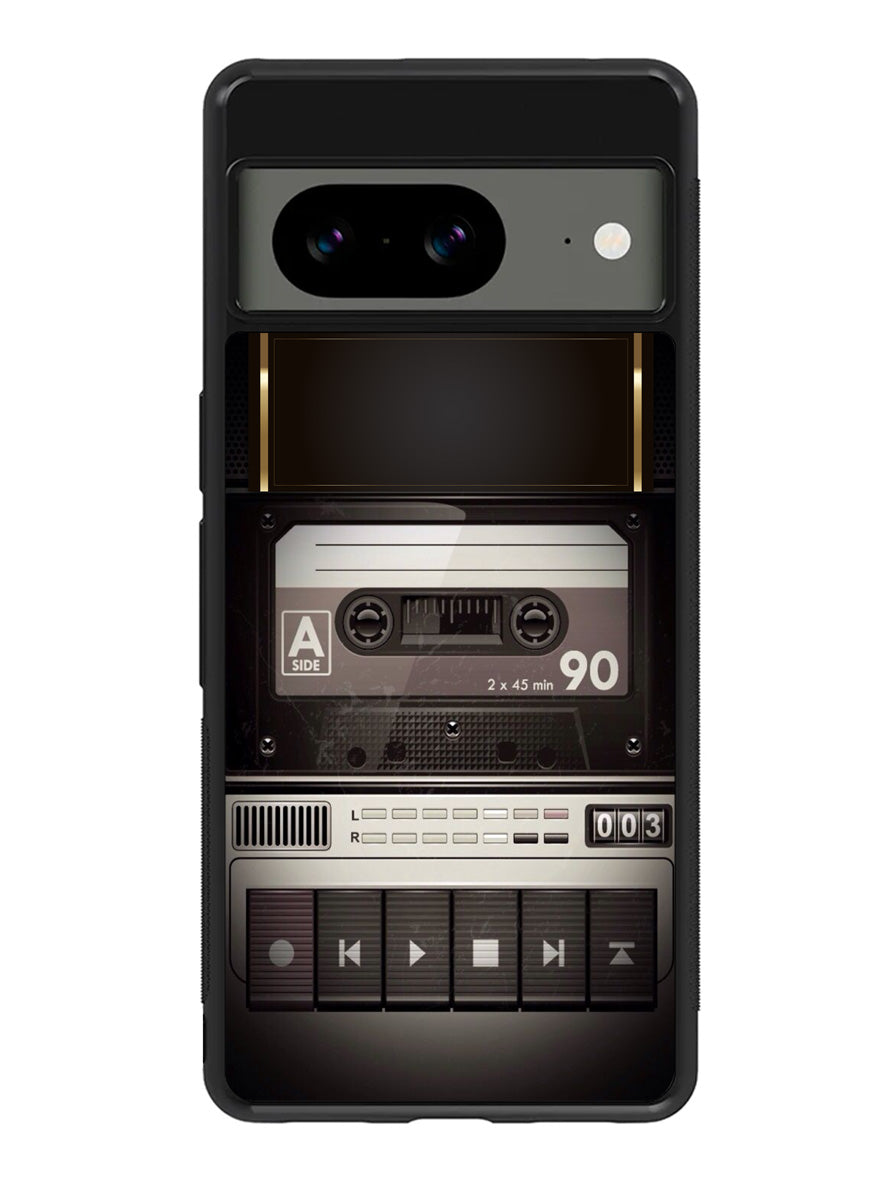 Retro Cassette Tape Google Pixel 8A Case QC9396