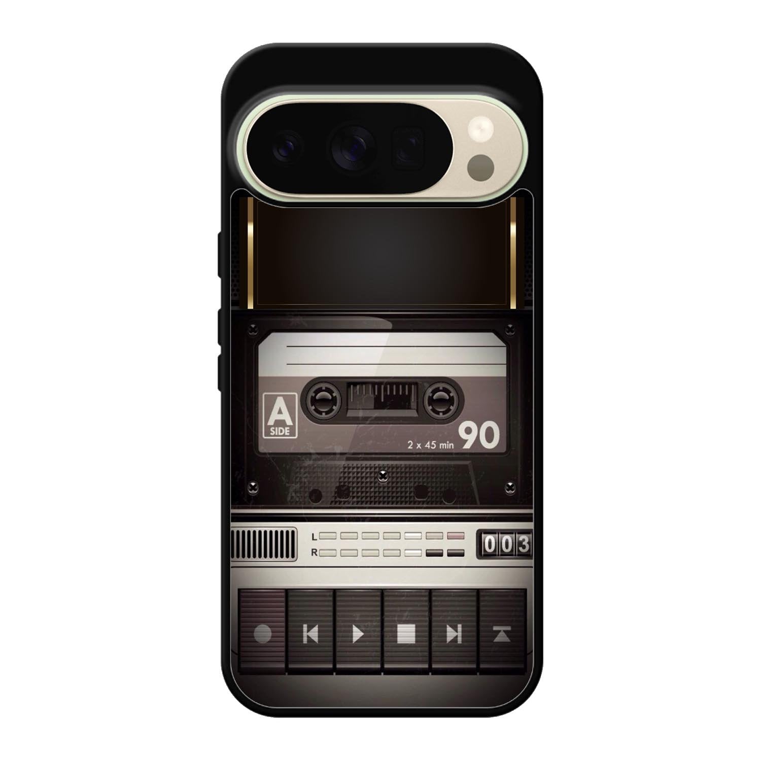 Retro Cassette Tape Google Pixel 10 Pro Case OV9396