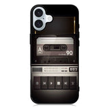 Retro Cassette Tape iPhone 16 Plus Case QC9396