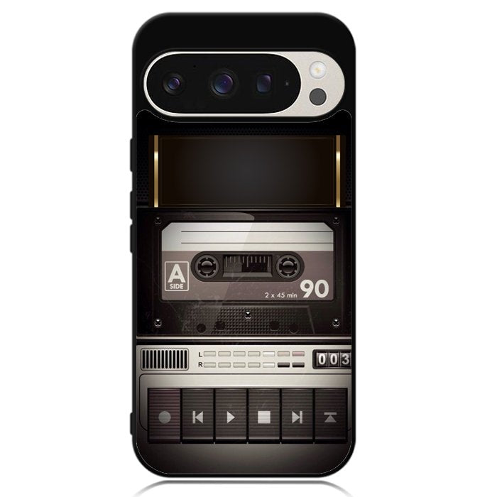 Retro Cassette Tape Google Pixel 9 Pro XL Case OV9396