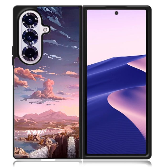 Sunsets are so beautiful Samsung Galaxy Z Fold 7 Case OV9403