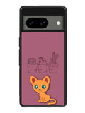 Cartoon Cute Cats Google Pixel 8A Case QC9321