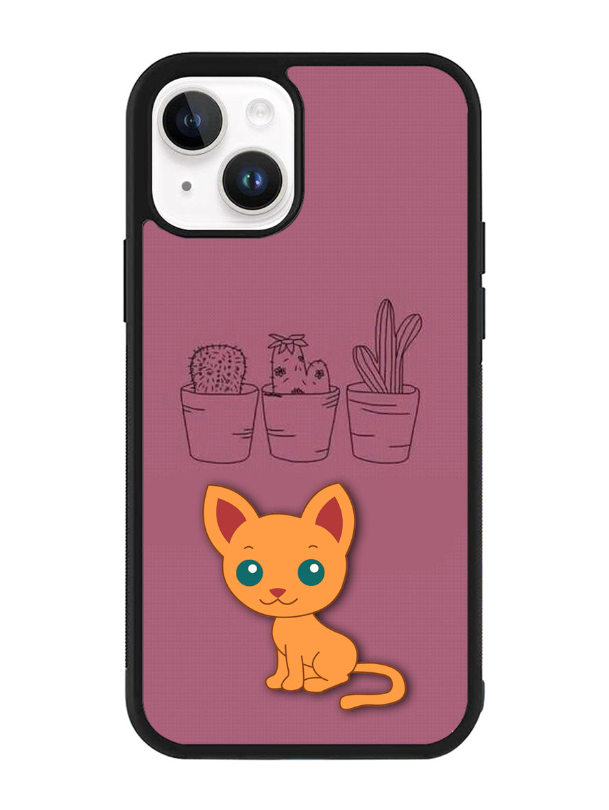 Cartoon Cute Cats iPhone 14 Case QC9321