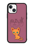 Cartoon Cute Cats iPhone 15 Plus Case OV9321