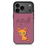 Cartoon Cute Cats iPhone 17 Pro Case OV9321