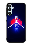Samurai Blue Samsung Galaxy A35 5G Case OV9398