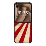 Japanese Flag Motorola Moto RAZR Plus 2025 Case OV9350