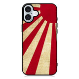 Japanese Flag iPhone 16 Plus Case QC9350