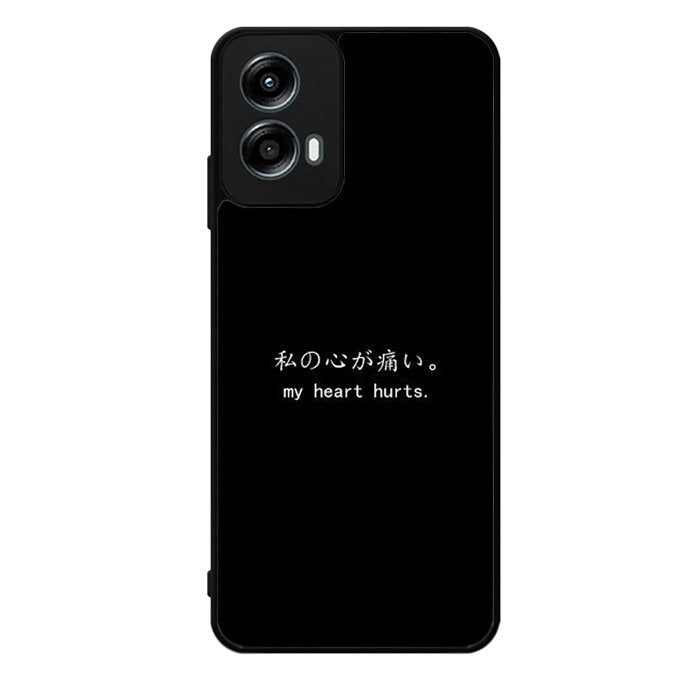 My Heart Hurts Motorola Moto G Play 2024 Case OV9382