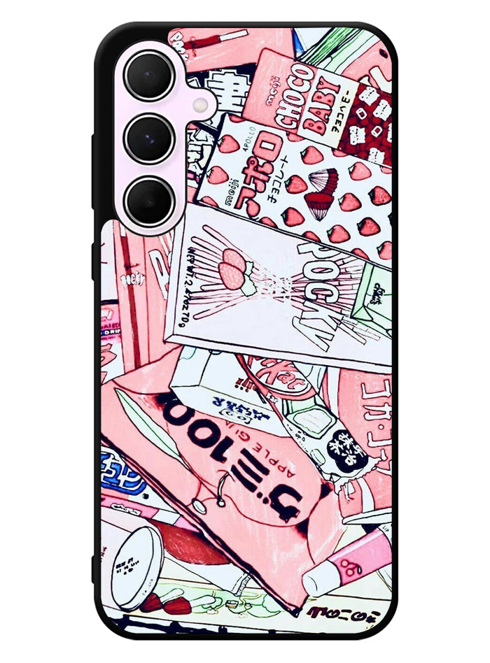 Japanese Pink Samsung Galaxy A35 5G Case